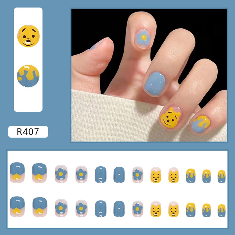 Set 24 Móng Tay Giả Thời Trang Nữ