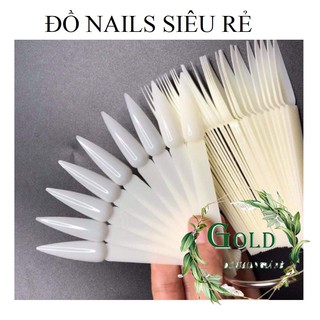 Móng que nhọn sơn mẫu Nails