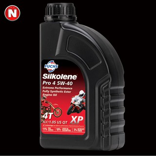 Nhớt Fuchs Silkolene Pro 4 5W40 Tổng Hợp Toàn Phần - 1 Lít