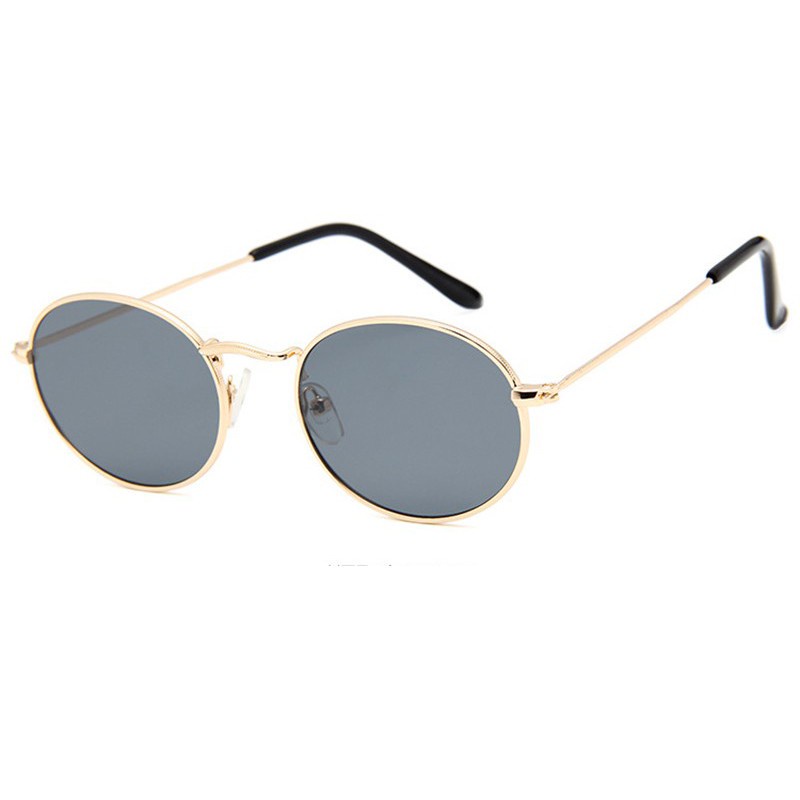 Kính MáT HìNh Oval Kim LoạI KiểU DáNg Đơn GiảN