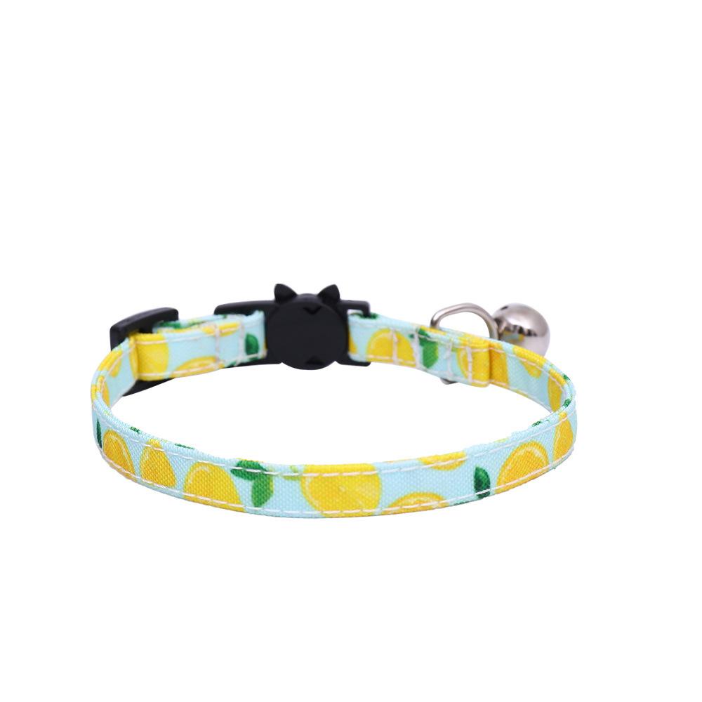 Lloyd Vòng Cổ Co Giãn Mềm Mại Họa Tiết Trái Cây Nhỏ Cho Thú Cưng