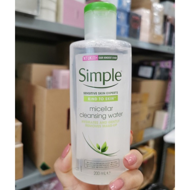 Nước Tẩy Trang Simple Micellar 200ml