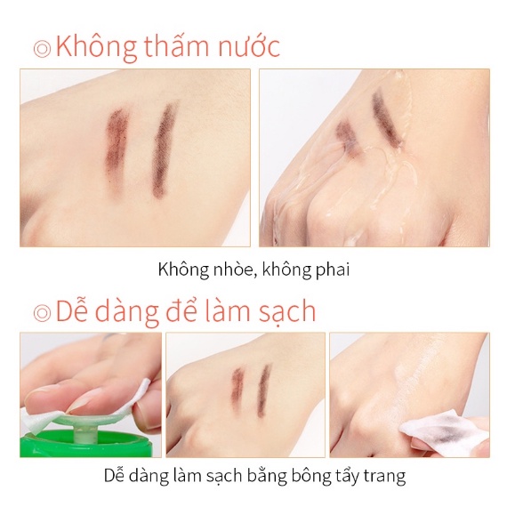 Bút chì xé kẻ mày cao cấp 5 mầu -  chi ke may Clovershop68 🍀 Clovershop68 🍀