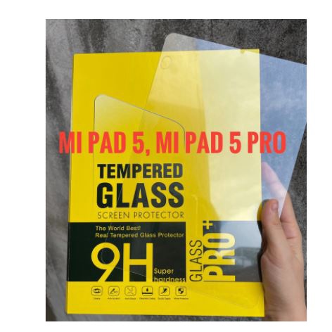 Kính cường lực Xiaomi Mi Pad 5 , Mi Pad 5 Pro trong suốt, bảo vệ màn hình