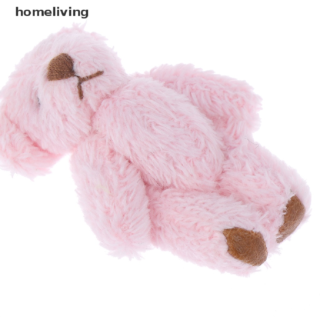 Gấu Bông Tóc Dài 4.5CM Dễ Thương Dùng Để Trang Trí Quần Áo / Điện Thoại