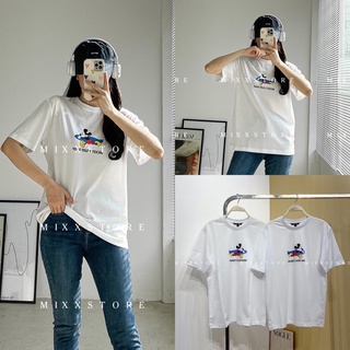 Áo thun nữ in hình mickey xinh xắn vải mịn đẹp mát phom áo suông rộng thời trang