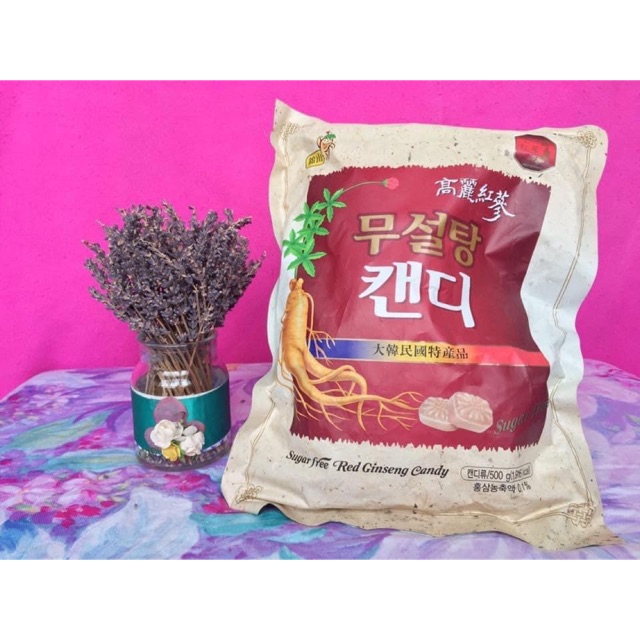 Kẹo Sâm Hàn Quốc Không Đường