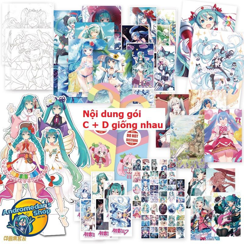 Tổng hợp Bộ sưu tập Tranh bìa cứng Hatsune Hardcover