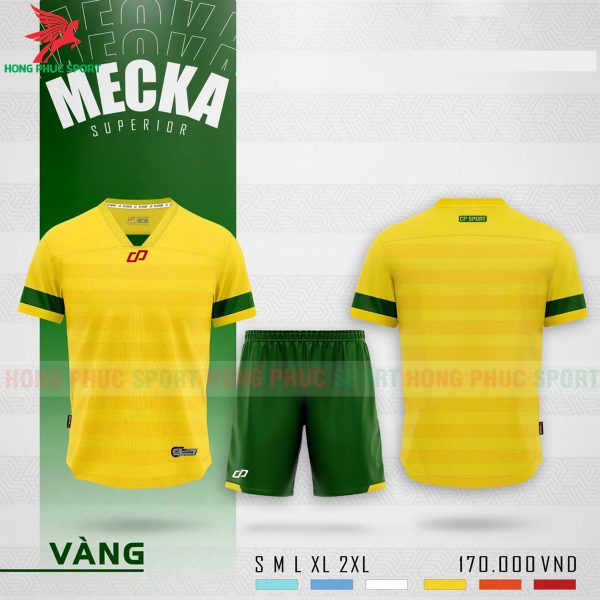 Quần Áo Bóng Đá Mecka Egan Cao Cấp .Vải Mềm Thoáng Mát Chơi Thể Thao