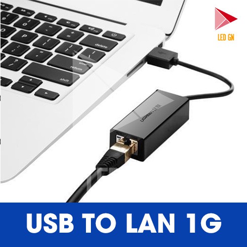 Cổng Chuyển Đổi USB 3.0 - LAN 1GB ( Hỗ trợ Phần Mềm LED Mplayer )