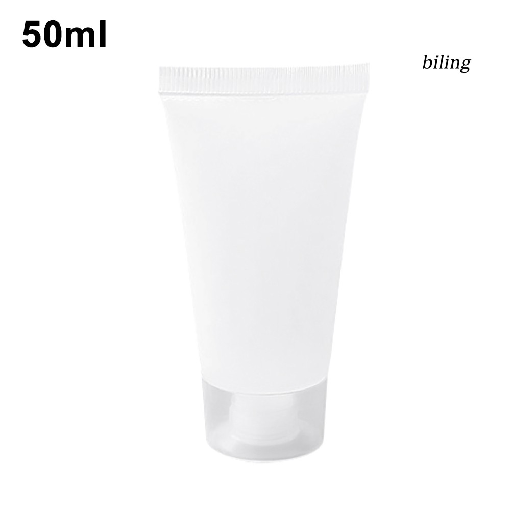 Tuýp Nhựa Rỗng Dung Tích 30 / 50ml Dùng Chiết Mỹ Phẩm Khi Đi Du Lịch