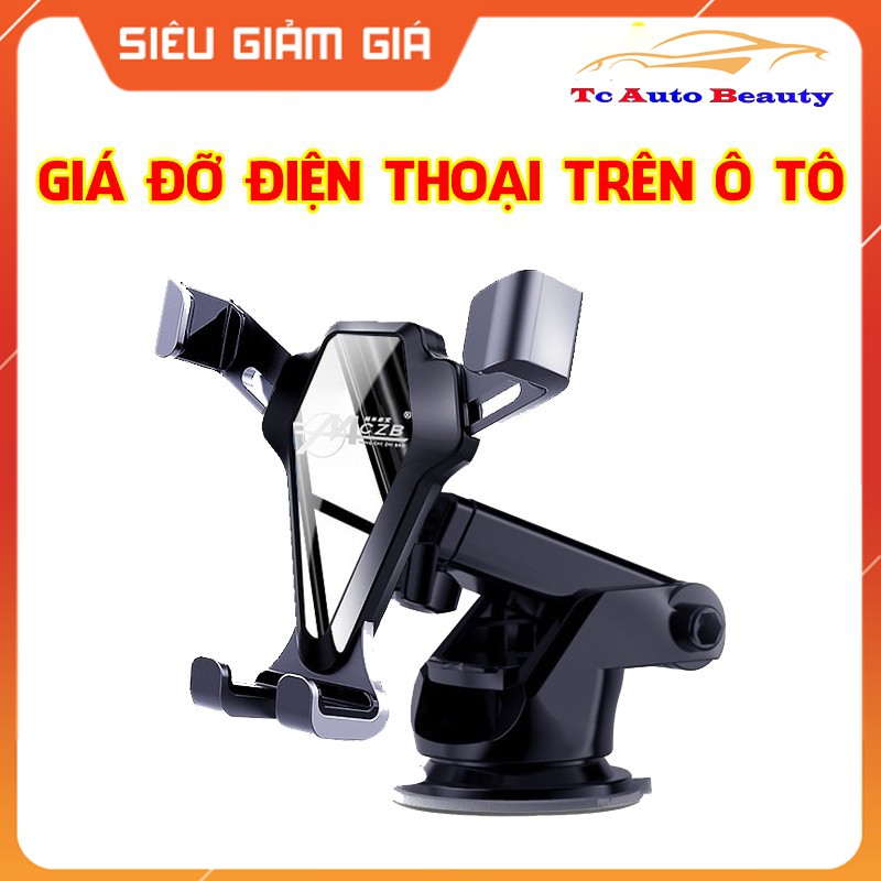 Giá đỡ điện thoại trên ô tô hút chân không hoặc cài cửa gió điều hòa tiện lợi- TC AUTO