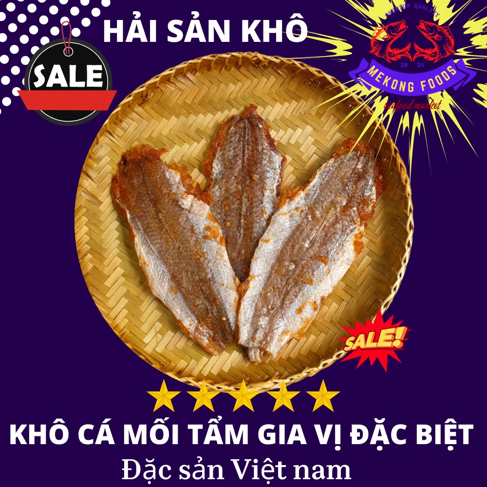 Khô cá mối loại đặc biệt đặc sản Cà Mau.Thịt dày dẻo ngon dùng chiên hoặc nướng rất ngon