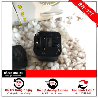 BUNG NÔ GIÁ Bộ sạc nhanh du lịch đa năng Baseus Removable 2 in 1 Universal Travel Adapter PPS Quick Charger Edition 18W 