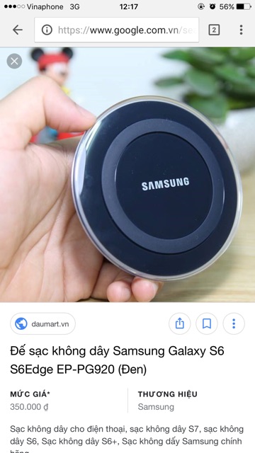 Sạc Samsung k dây
