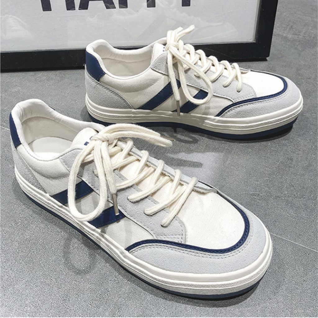 Giày thể thao nam vải thoáng khí êm nhẹ đi học đi chơi đi làm mẫu mới full size, Giày nam KATEZA60