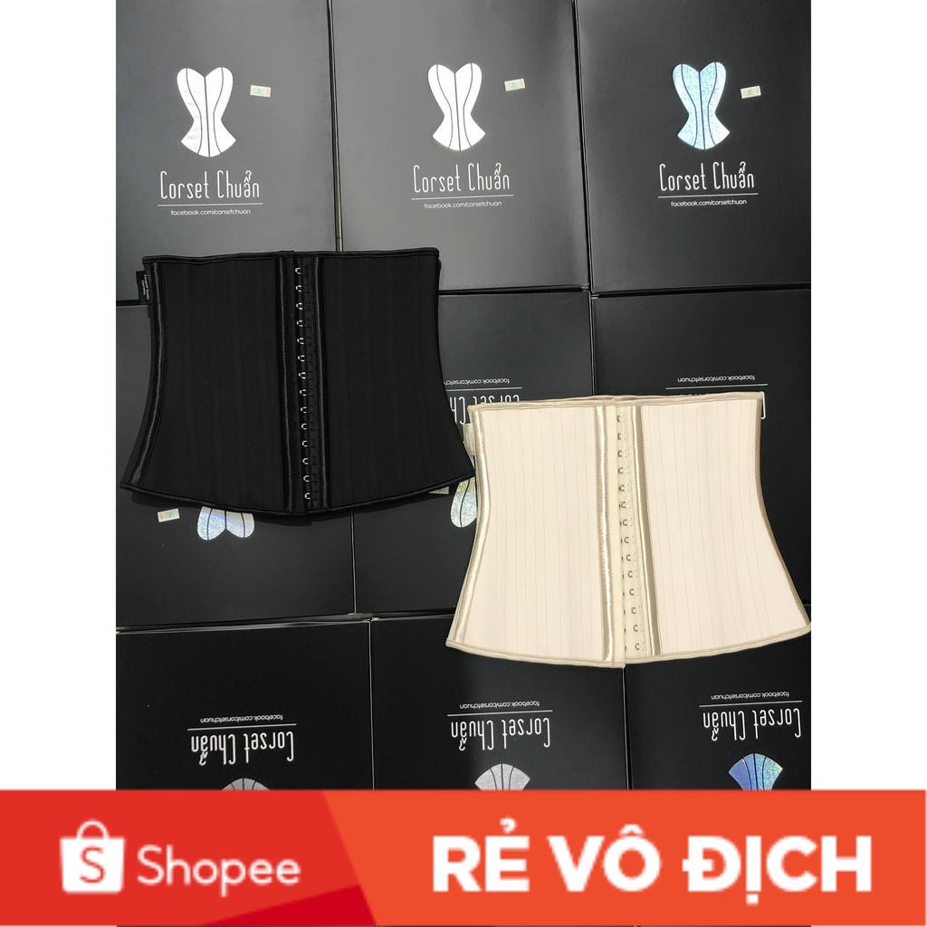 Latex Corset Chuẩn Đai Nịt Bụng Latex Chuẩn - Fake đền 100 lần