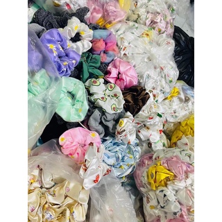 Dây cột tóc scrunchies caro cao cấp (100c-2,9k)