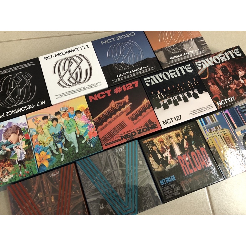 Bộ ảnh album kihno rỗng của NCT Wayv