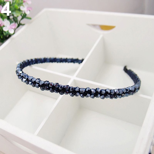 Băng Đô Nữ Đính Đá Ngọt Ngào Phong Cách Hàn Quốc