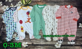 Combo 3c Body liền tất 3-24m (tuỳ size tuỳ mẫu)