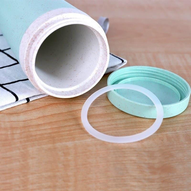 Bình  Đựng Nước Lúa Mạch Có Dây Xách 330ml - In Ấn Logo Theo Yêu Cầu