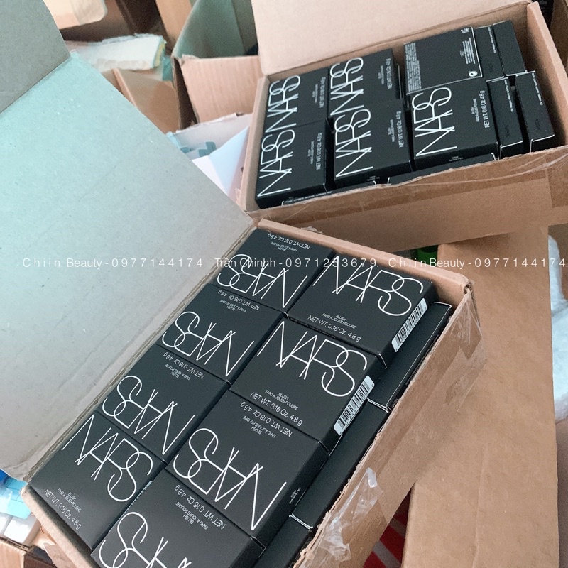 Có sẵn - Phấn má hồng NARS Taj Mahal, Orgams, Orgams X, Deep Throat Blush Fullsize