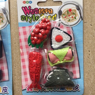 Bộ Tẩy đồ chơi cực yêu cho bé