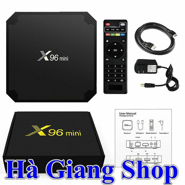 Android Tivi Box - X96 Mini (Ram 2G, Bộ nhớ 16GB) (HGS)