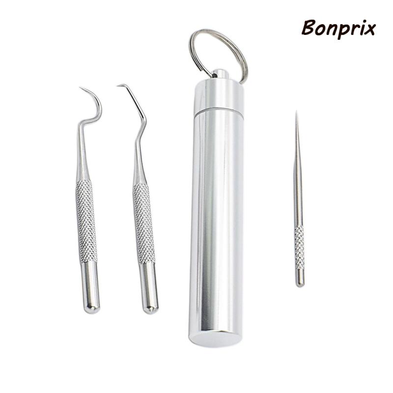 Hộp Đựng Tăm Xỉa Răng Bằng Thép Không Gỉ Có Giá Đỡ