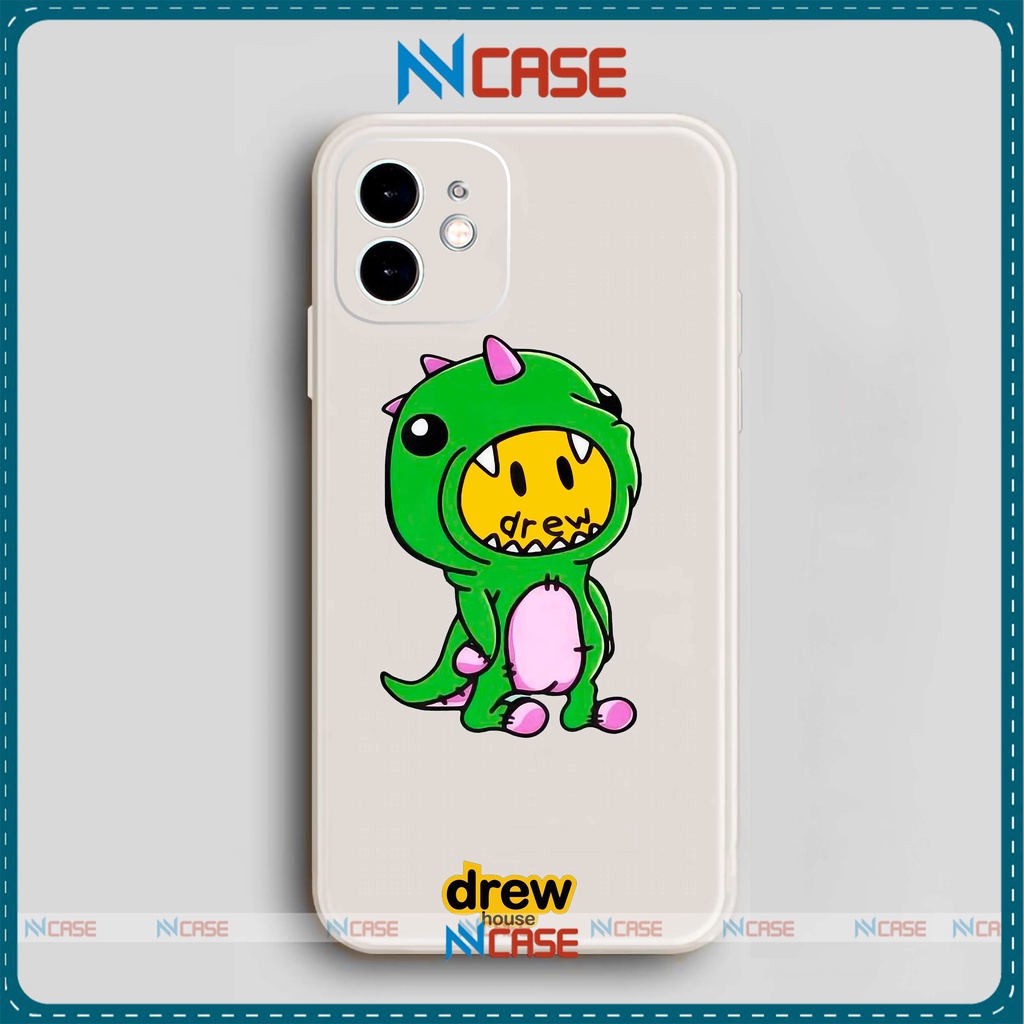 Ốp lưng iPhone Drew cạnh viền vuông silicon mềm dẻo bảo vệ camera cho iphone 6/6s/7/8/X/XS/Xr/11/12/13 Pro Plus Max