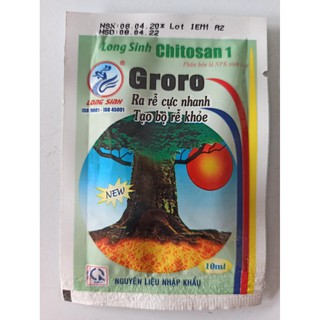Phân bón lá NPK sinh học Groro - Ra rễ cực mạnh