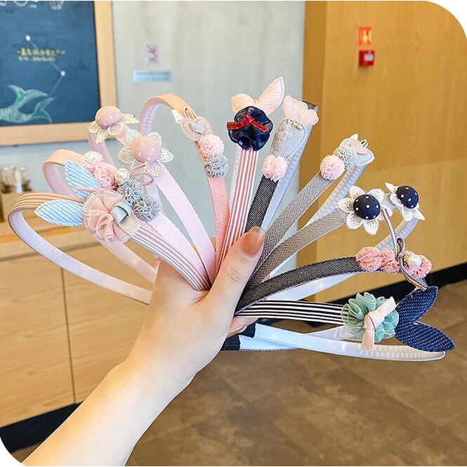 Dây Buộc Tóc Thắt Nơ Chống Trượt Không Gây Đau Tóc Phong Cách Hàn Quốc Dễ Thương Cho Nữ