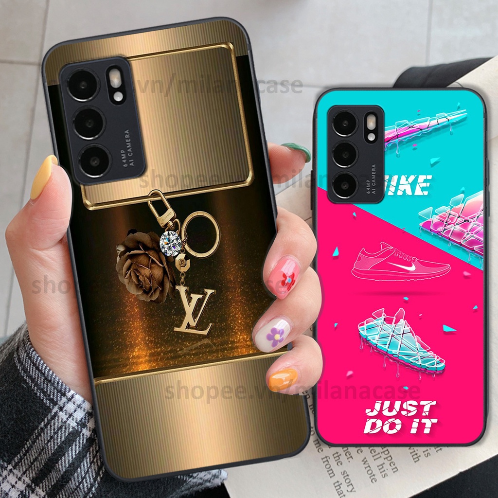 Ốp Oppo Reno6 / Reno6 Z 5G / Reno 6 in hình các thương hiệu nổi tiếng sang chảnh, đẳng cấp, cá tính