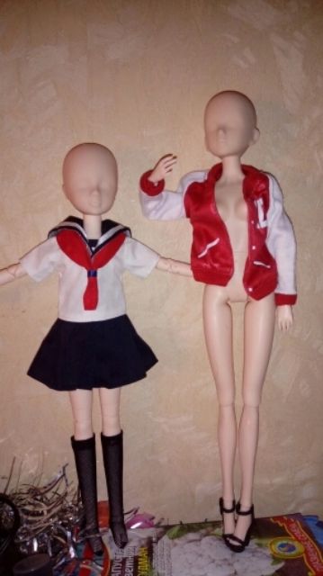 Body búp bê 18 khớp phù hợp nhiều head bb