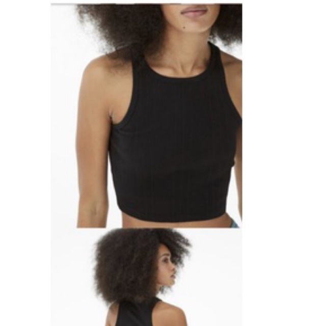 Áo sát nách dáng Crop top nữ AE