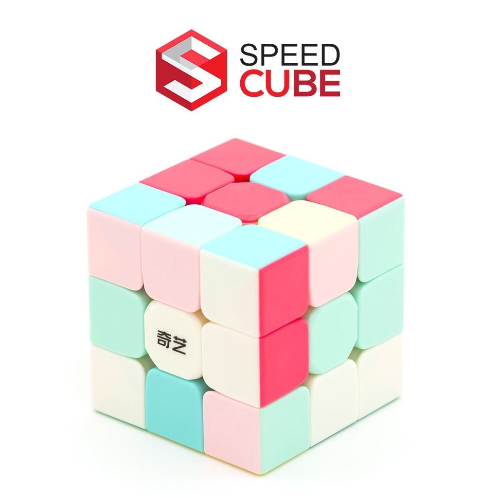 Rubik 3x3 Giá Rẻ QiYi Warrior Neon Rubic Chính Hãng Qiyi - Shop Speed Cube