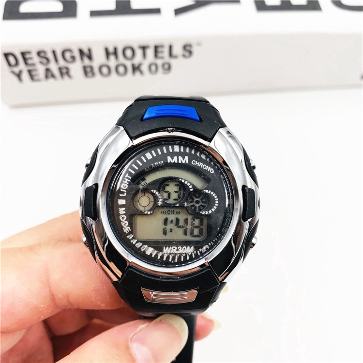 Đồng Hồ Điện Tử Chống Thấm Nước Có Đèn Led Cho Bé Ht-Mm01 | BigBuy360 - bigbuy360.vn