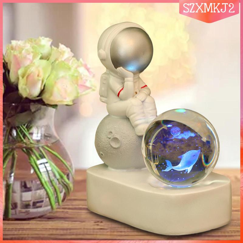 [szxmkj2] Đèn Ngủ Nhựa Resin Hình Người Không Gian Sáng Tạo Trang Trí Phòng Ngủ Cho Bé