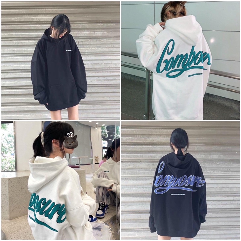 [GIÁ HUỶ DIỆT] Áo hoodie nỉ COMBO 2 màu from thụng Unisex,Áo hoodie NAM/Nữ ulzzang thể thao(ảnh thât) | BigBuy360 - bigbuy360.vn