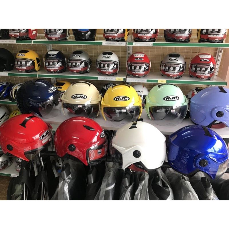 Mũ bảo hiểm nửa đầu có kính HJC HH13 chính hãng