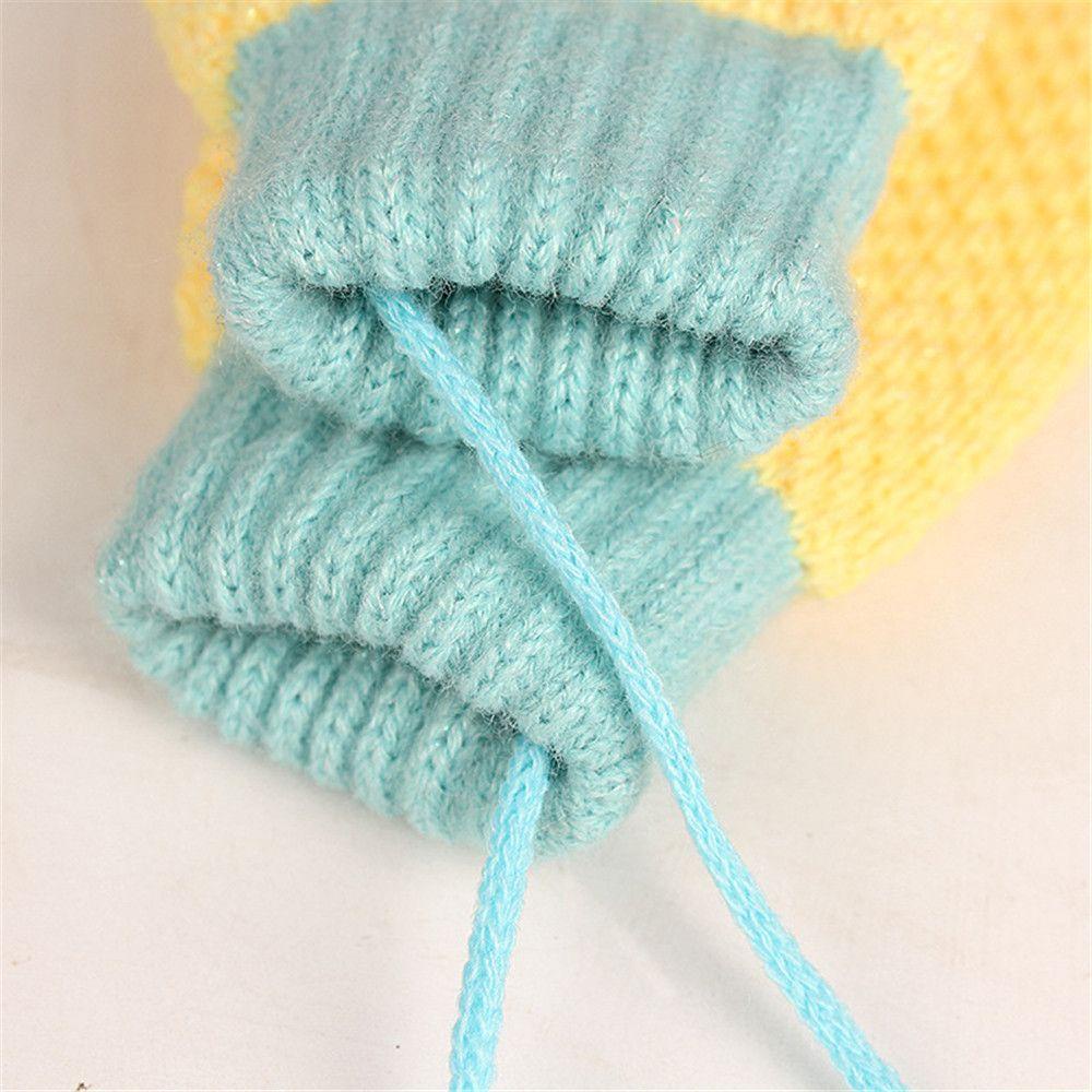 Găng Tay Len Dày Dặn Giữ Ấm Cho Bé 2-6 Tuổi LAYOR1