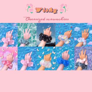 Cột tóc siêu to khổng lồ sáng tạo | Oversized Scrunchies