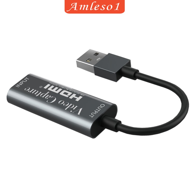 Card Chuyển Đổi Âm Thanh / Video Hdmi Sang Usb 2.0 1080p Dành Cho Game Thủ