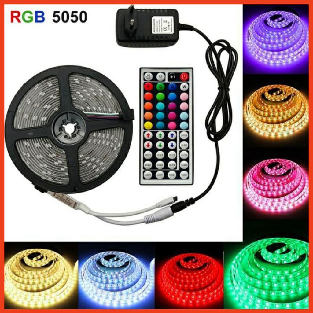 Bộ Led Tiktok dây dán 5m 5050 RGB đổi 7 màu