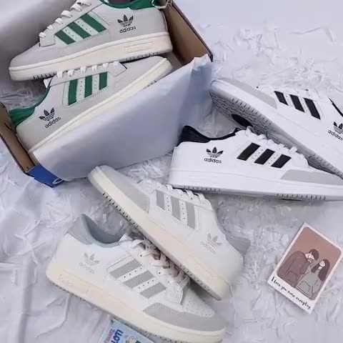 Giày Adidas Centennial 85 Low - Giày Thể Thao Adidas Nam Nữ 3 Sọc Màu Hot Xanh Lá, Đen, Trắng Cực Êm Chân Full Box Bill | BigBuy360 - bigbuy360.vn