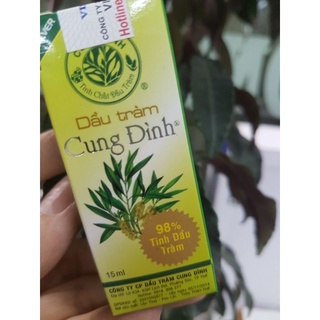 [Livestream áp voucher] Tinh dầu tràm Cung Đình phòng cảm cúm, làm đẹp, ngăn rụng tóc, giảm đầy hơi - Đông Anh Pharmart