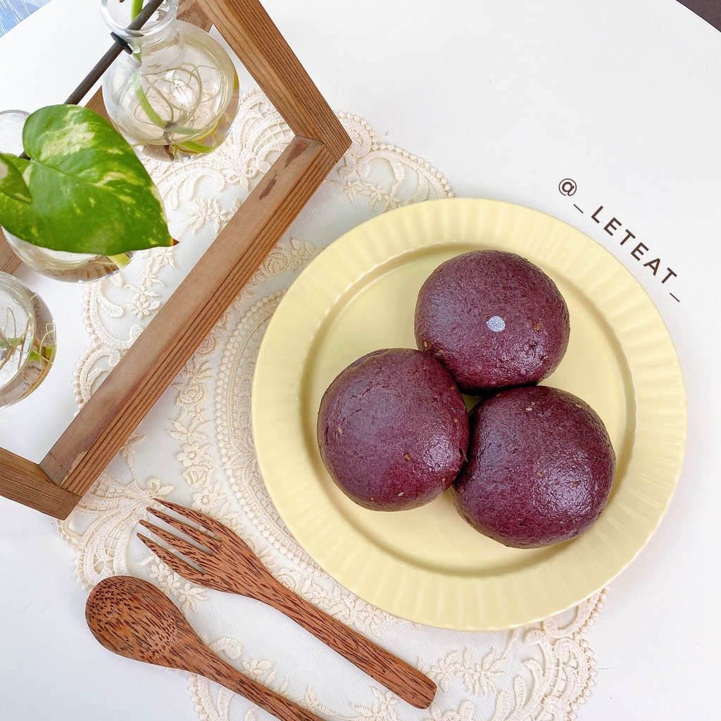 ⚡ SHIP 1H HÀ NỘI ⚡ Bánh Bao Nguyên Cám Gạo lứt Nhân Kim sa &amp; Chocolate 100Gr ( SET 5C )