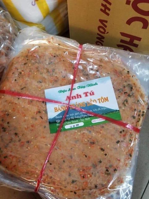 (date mới) BÁNH TRÁNG DẺO TÔM TÂY NINH ( luôn bị cháy hàng) bịch 320gram | BigBuy360 - bigbuy360.vn