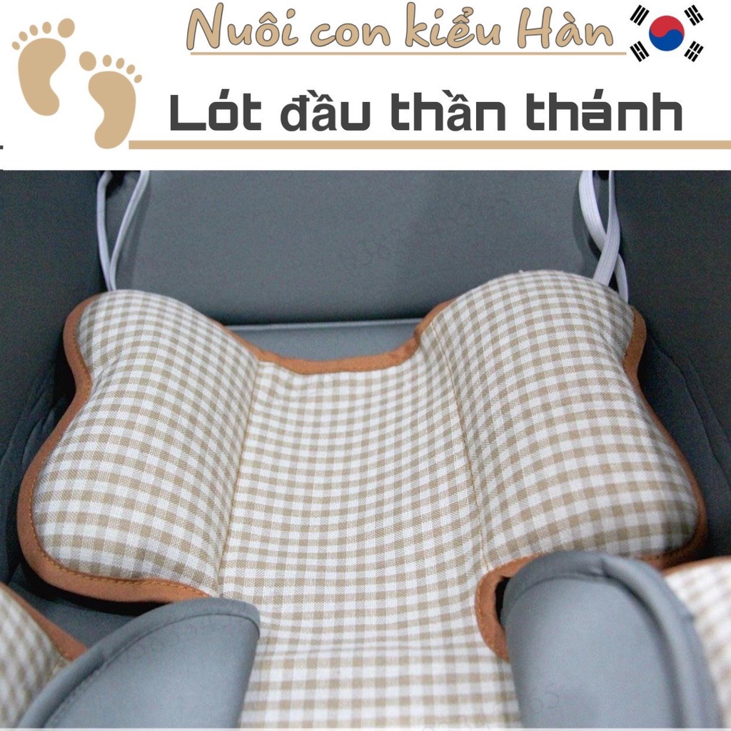 Nệm Lót Xe Đẩy Đa Năng Hàn Quốc, Tấm lót xe đẩy 3D cho bé